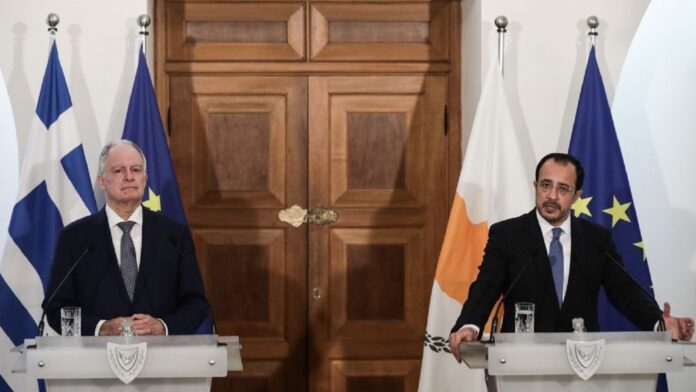 «Η Ελλάδα στέκεται ακλόνητος σύμμαχος της Κυπριακής Δημοκρατίας» διακήρυξε ο Τασούλας από τη Λευκωσία