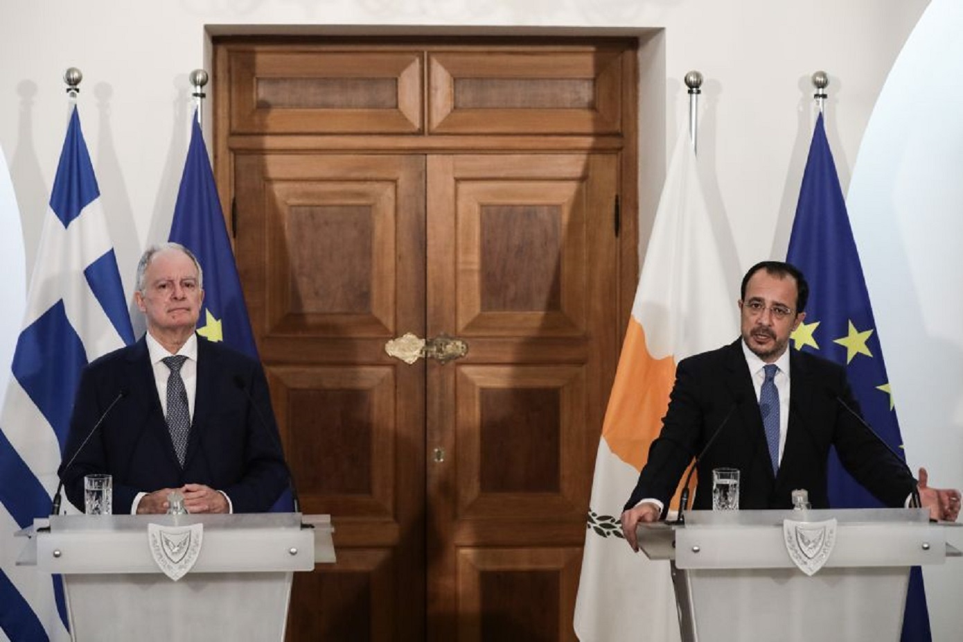 «Η Ελλάδα στέκεται ακλόνητος σύμμαχος της Κυπριακής Δημοκρατίας» διακήρυξε ο Τασούλας από τη Λευκωσία