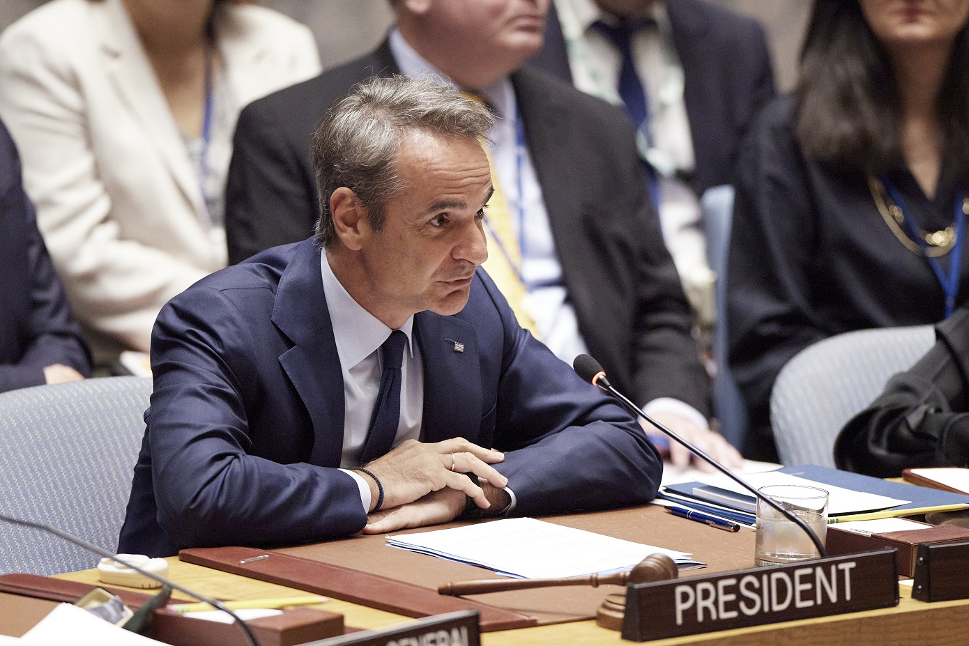 Μαγευτικές Θαλασσογραφίες Ελλήνων καλλιτεχνών στην έδρα του ΟΗΕ στη Νέα Υόρκη – Την έκθεση εγκαινίασε ο Κυριάκος Μητσοτάκης