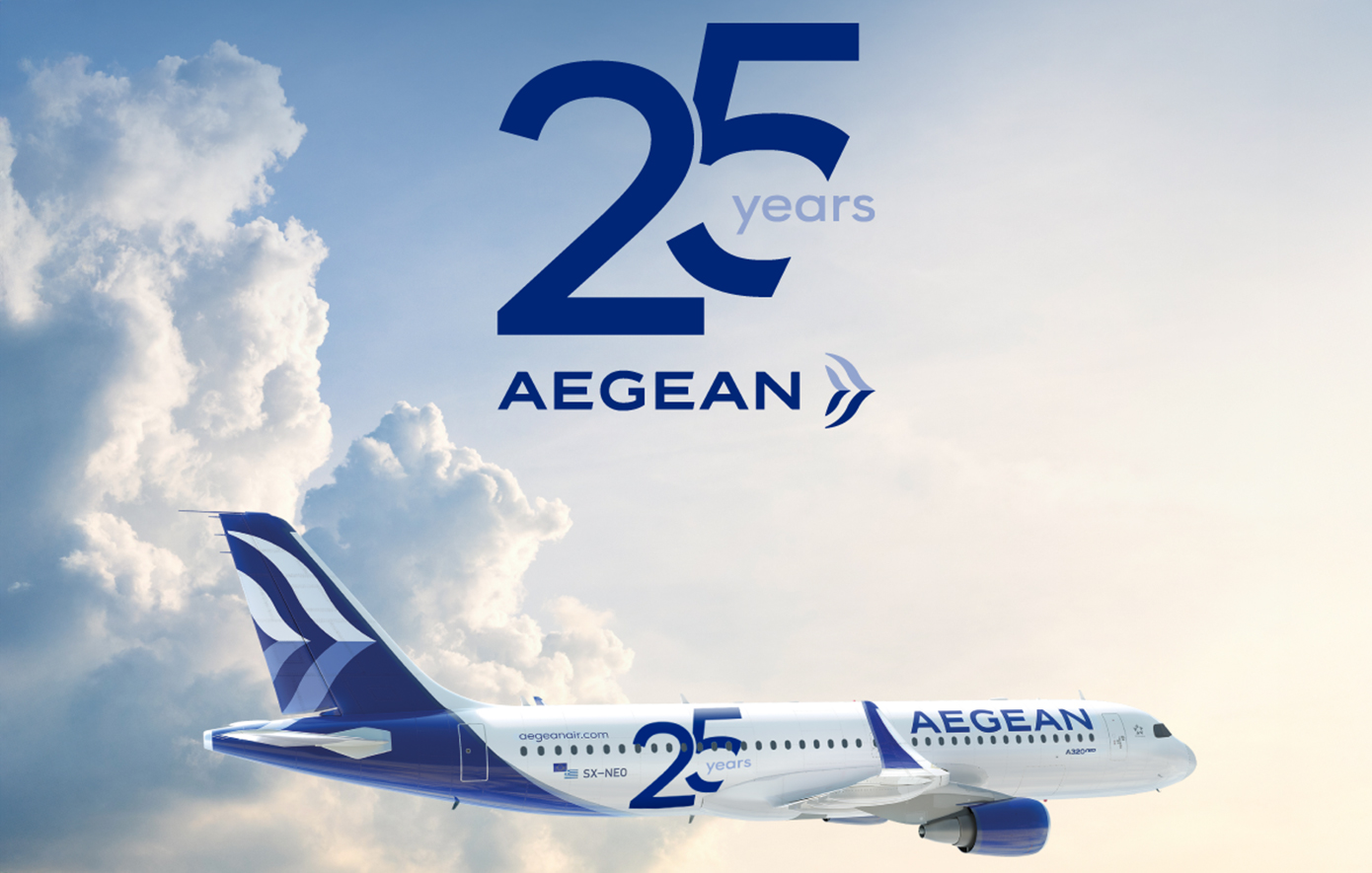 AEGEAN: Δυναμικό ξεκίνημα το 2025 με αύξηση της επιβατικής κίνησης και του κύκλου εργασιών