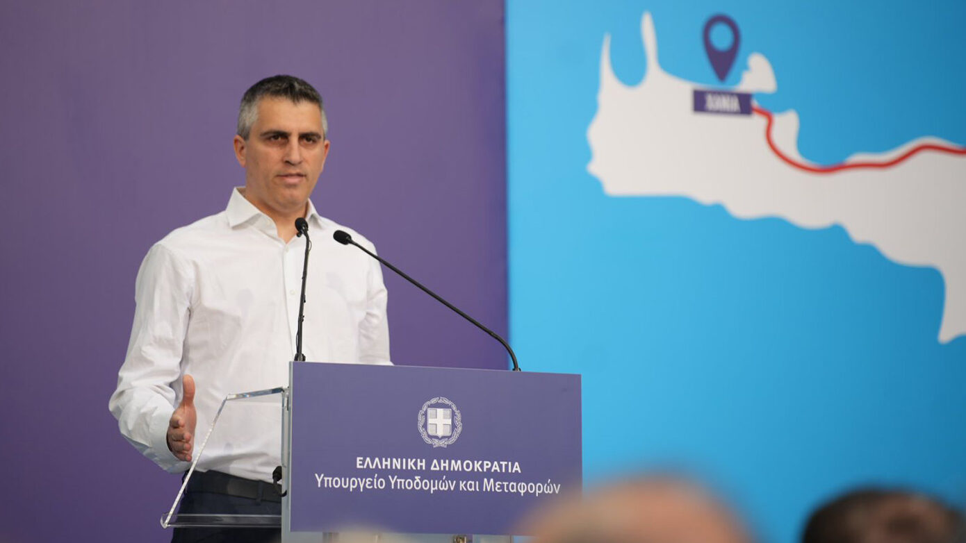 Χρίστος Δήμας: Ορόσημο για την Κρήτη η υπογραφή της σύμβασης για το τμήμα Χανιά-Ηράκλειο του ΒΟΑΚ
