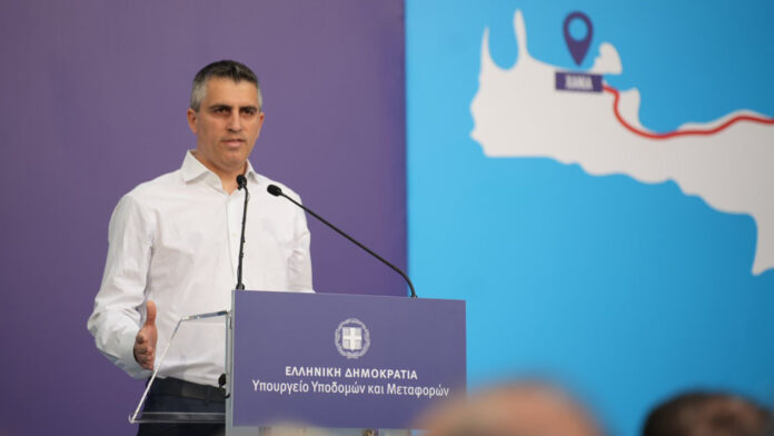 Χρίστος Δήμας: Ορόσημο για την Κρήτη η υπογραφή της σύμβασης για το τμήμα Χανιά-Ηράκλειο του ΒΟΑΚ