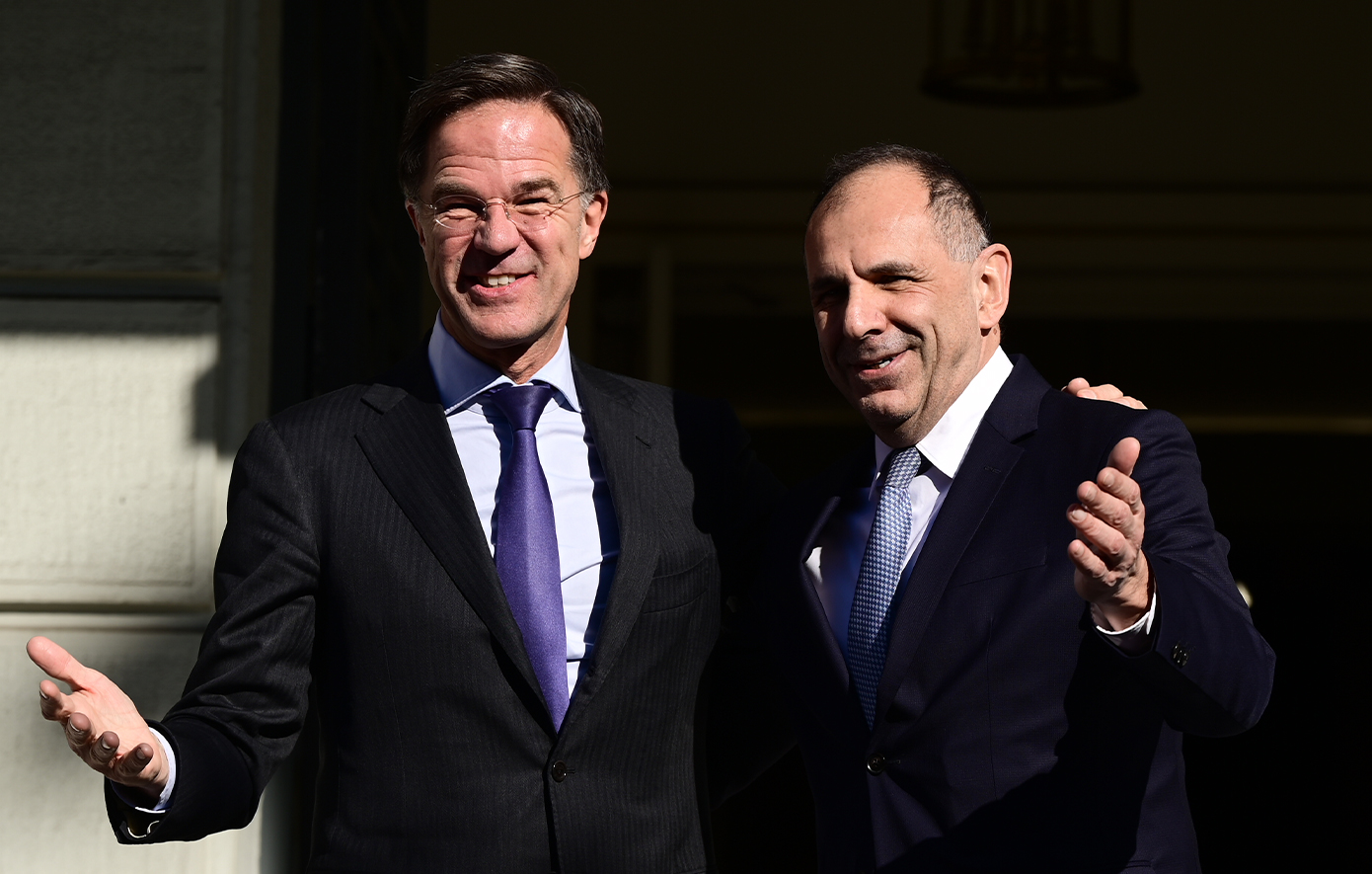 Συνομιλία Γεραπετρίτη με τον νέο ηγέτη του ΝΑΤΟ Μαρκ Ρούτε στην Αττάλεια