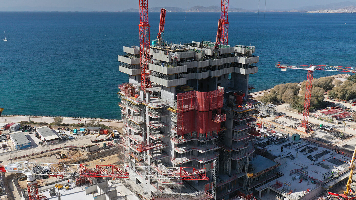 Εντυπωσιακή άνθηση παρατηρείται στις οικιστικές αναπτύξεις και στην εξέλιξη των έργων στο Ελληνικό