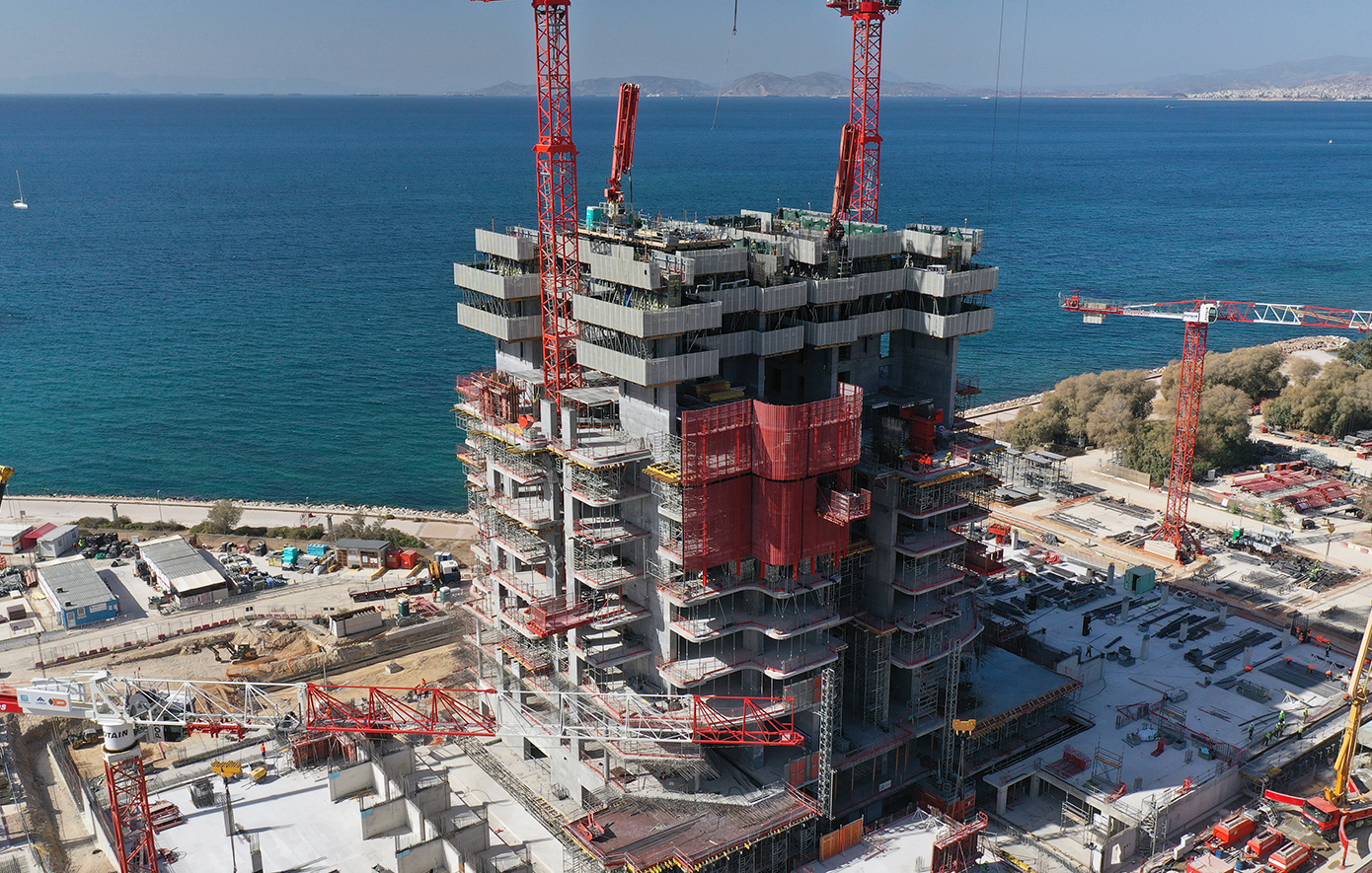 Εντυπωσιακή άνθηση παρατηρείται στις οικιστικές αναπτύξεις και στην εξέλιξη των έργων στο Ελληνικό