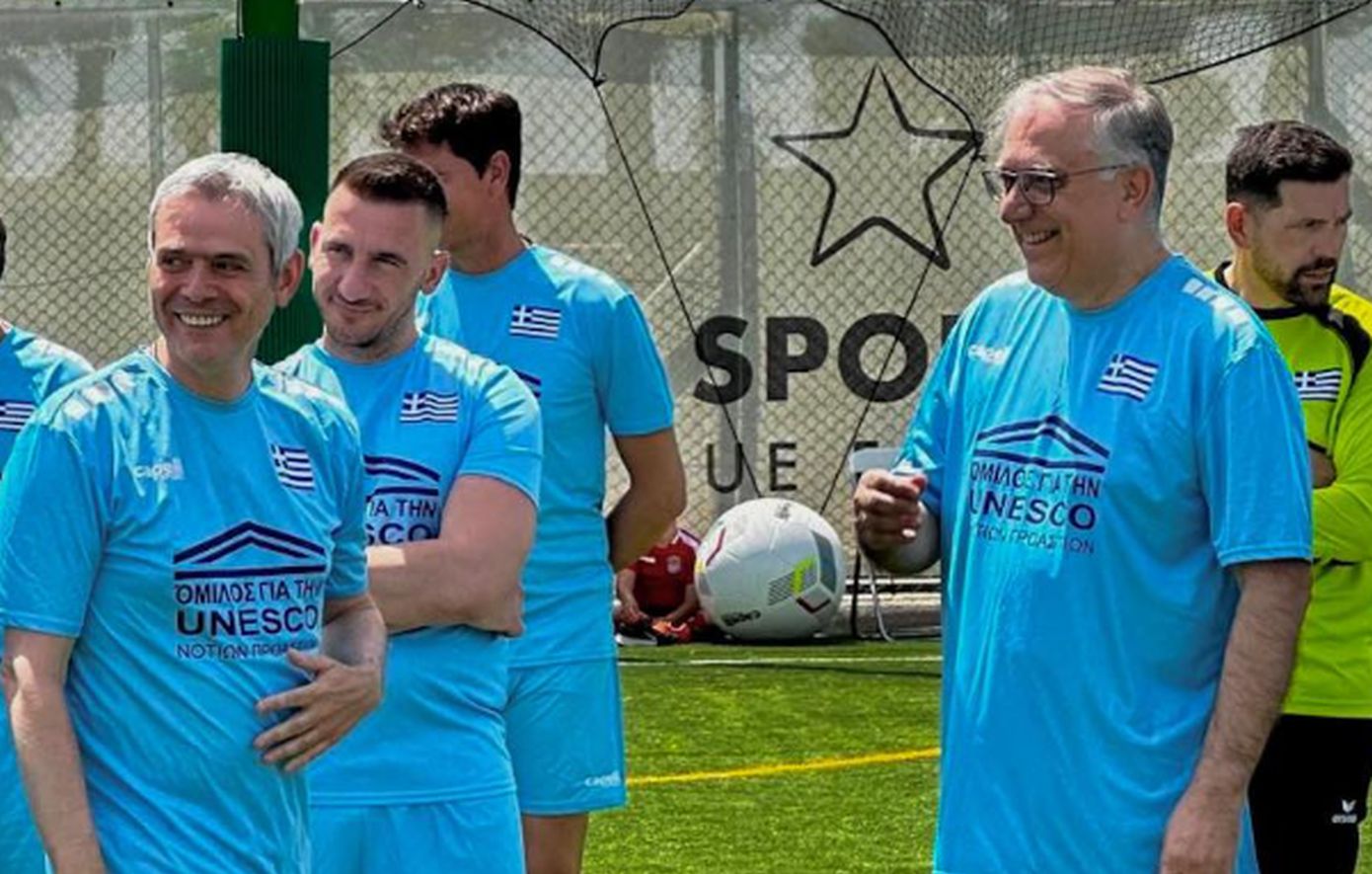 Με το έμβλημα της UNESCO αγωνίστηκε ο Τάκης Θεοδωρικάκος