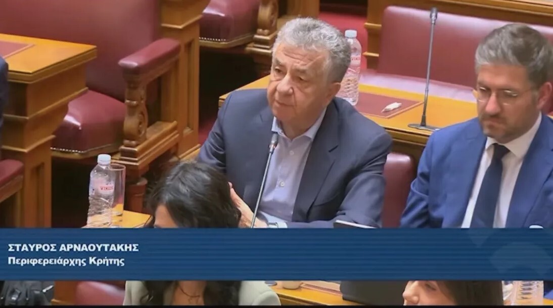 Δυναμική παρέμβαση του Περιφερειάρχη Κρήτης στη Βουλή για τον ΒΟΑΚ
