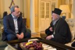 Ο Σωκράτης Φάμελλος σε κατ’ ιδίαν συνάντηση με τον Οικουμενικό Πατριάρχη Βαρθολομαίο – Τι αποκάλυψαν