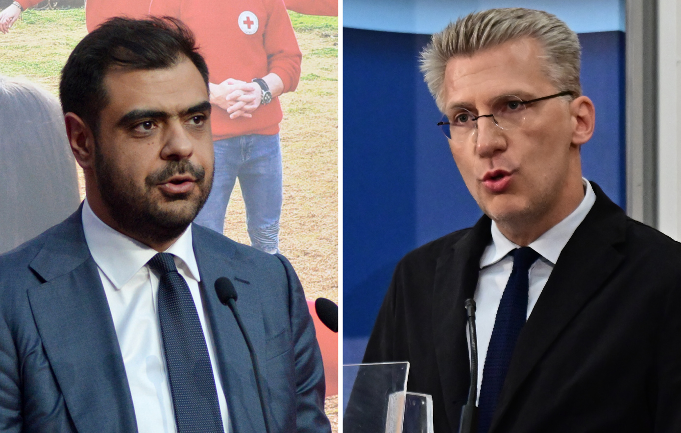 Ταξίδι – αστραπή για Μαρινάκη και Σκέρτσο στις Βρυξέλλες – Είδε τον Ευρωπαίο επίτροπο για τα ΜΜΕ και τους ευρωβουλευτές της ΝΔ