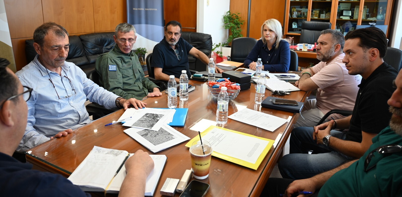 Συνάντηση Δημάρχου Ιλίου με τον Επικεφαλής του Δασαρχείου Αιγάλεω για κρίσιμα ζητήματα