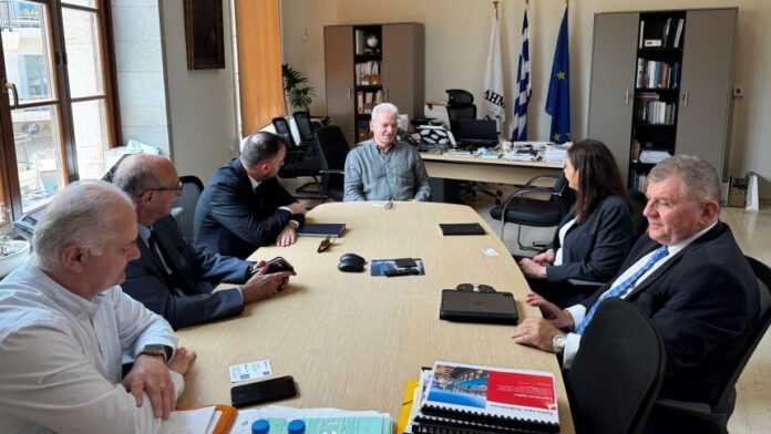 Συνάντηση Δημάρχου Ηρακλείου με κορυφαία τραπεζική ηγέτιδα