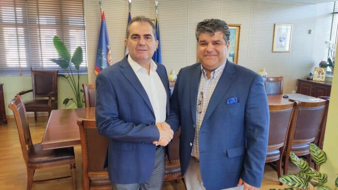 Στον Δήμαρχο Καλαμάτας ο ηγέτης της Παμμεσσηνιακής Ομοσπονδίας Αμερικής-Καναδά