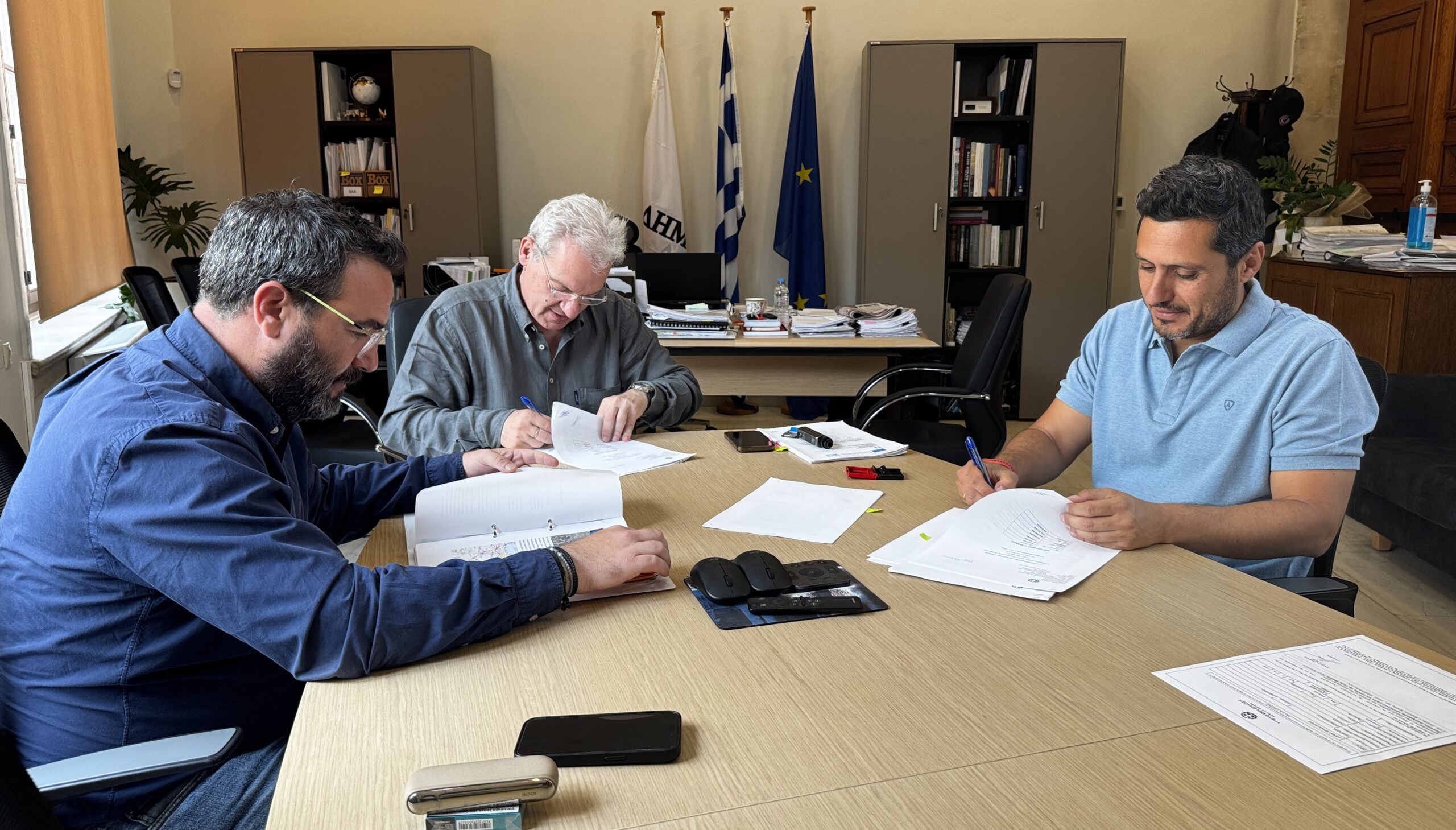 Δ.Ηρακλείου Κρήτης: Συμπληρωματική σύμβαση εργασιών στο σχολικό συγκρότημα της πρώην Ακαδημίας