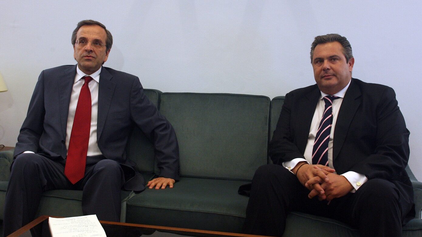 Καμμένος για Σαμαρά: Ο τελευταίος που δικαιούται να εκπροσωπήσει την ατζέντα Τραμπ στην Ελλάδα
