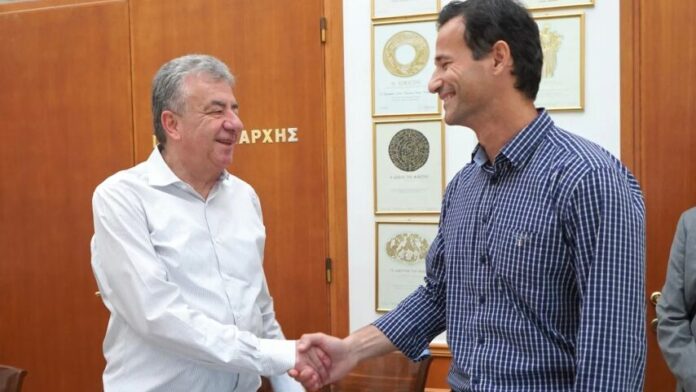 Υποδοχή νέου στελέχους στην Περιφέρεια Κρήτης