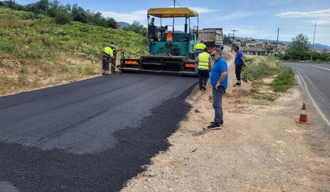 Επιτόπια επιθεώρηση Αντιδημάρχου Λαμιέων στα αναπτυξιακά έργα της Αγίας Παρασκευής