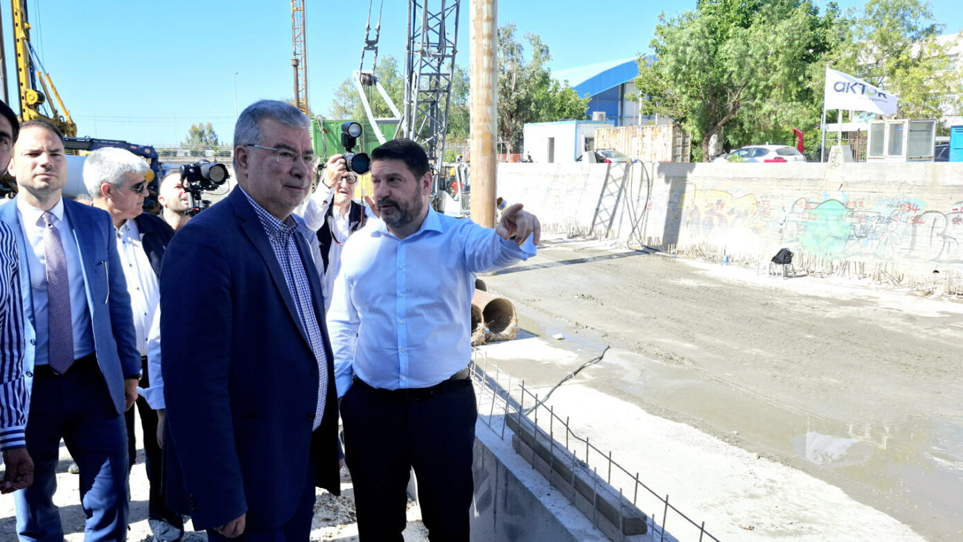 Δ.Μοσχάτου-Ταύρου: Σε εξέλιξη το αντιπλημμυρικό έργο του Ιλισού από την Π.Αττικής