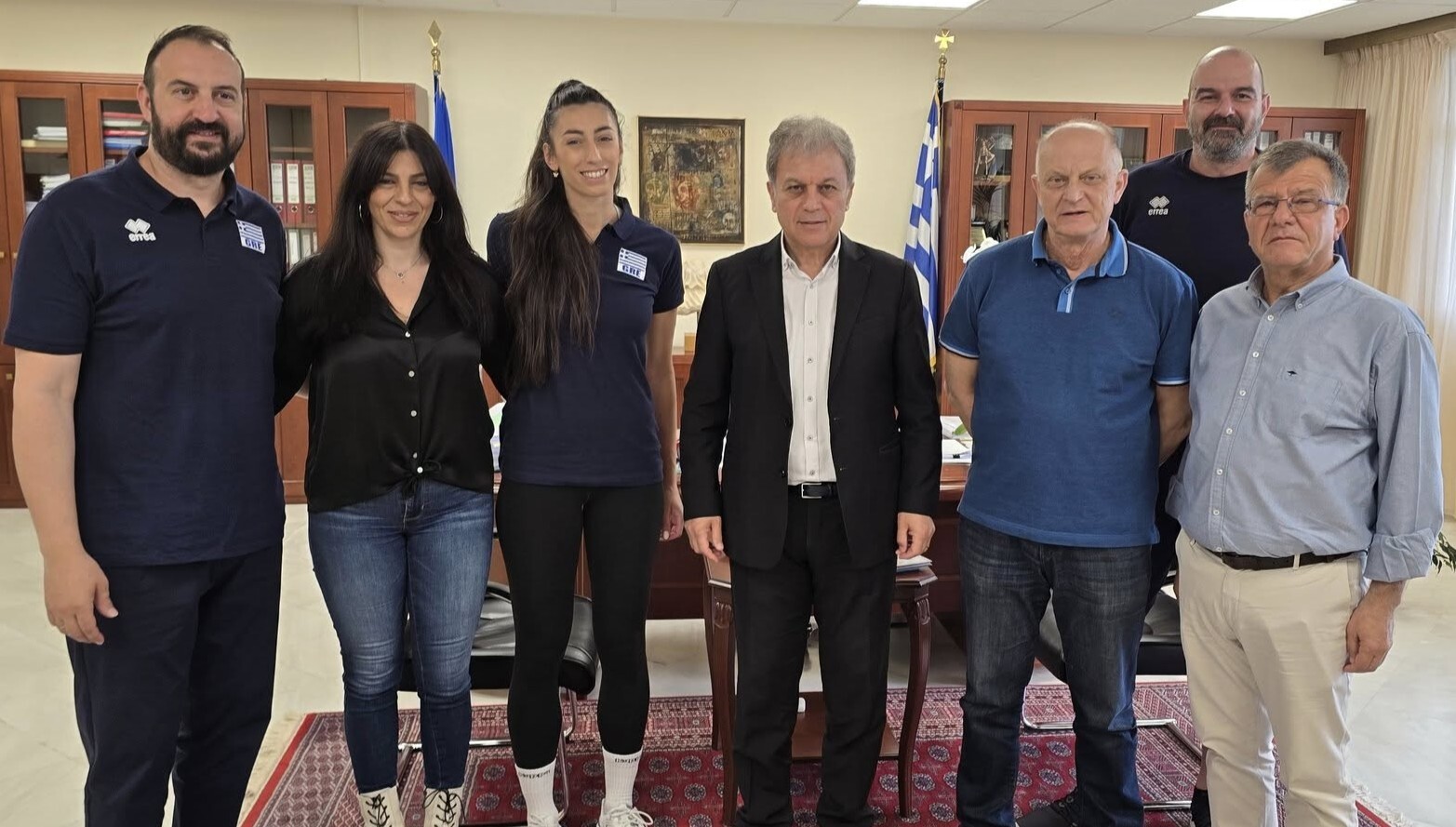 Π.Δ.Μ: Αστέρια της Εθνικής βόλεϊ Γυναικών συναντούν τον Γ. Αμανατίδη