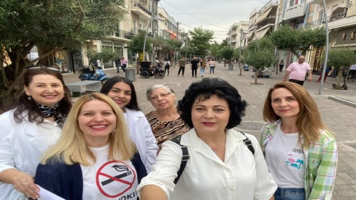 Πρωτοβουλία ευαισθητοποίησης κατά του Καπνίσματος στην καρδιά του Περιστερίου