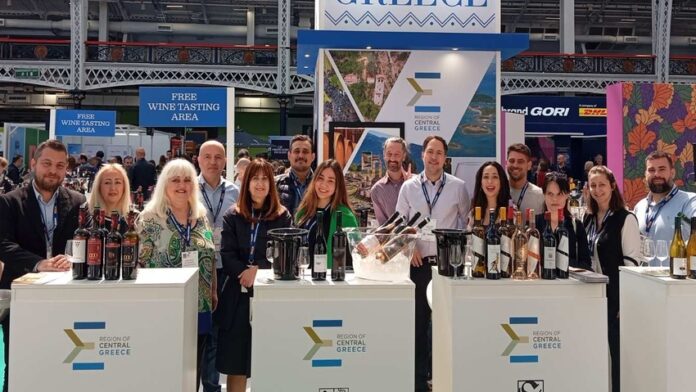 Η Π. Στερεάς Ελλάδας στη Διεθνή έκθεση LONDON WINE FAIR 2025