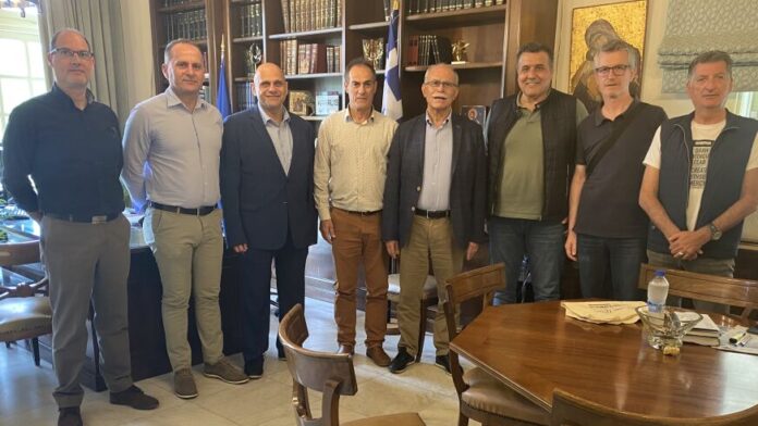 Συνάντηση Δημάρχου Πύργου με την ανανεωμένη ηγεσία του Μουσικού Συλλόγου ΟΡΦΕΥΣ