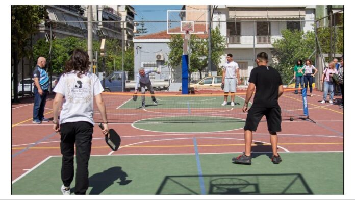 Δήμος Νίκαιας Αγ. Ιωάννη Ρέντη: Το 1ο γήπεδο pickleball της χώρας στο ΓΕΛ Ρέντη
