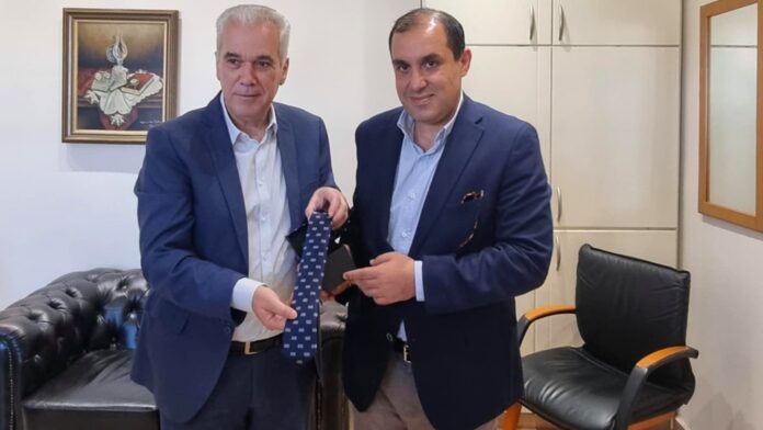 Επίσκεψη-αστραπή του Υφυπουργού Κλιματικής Κρίσης στον ακριτικό Δήμο Σουφλίου