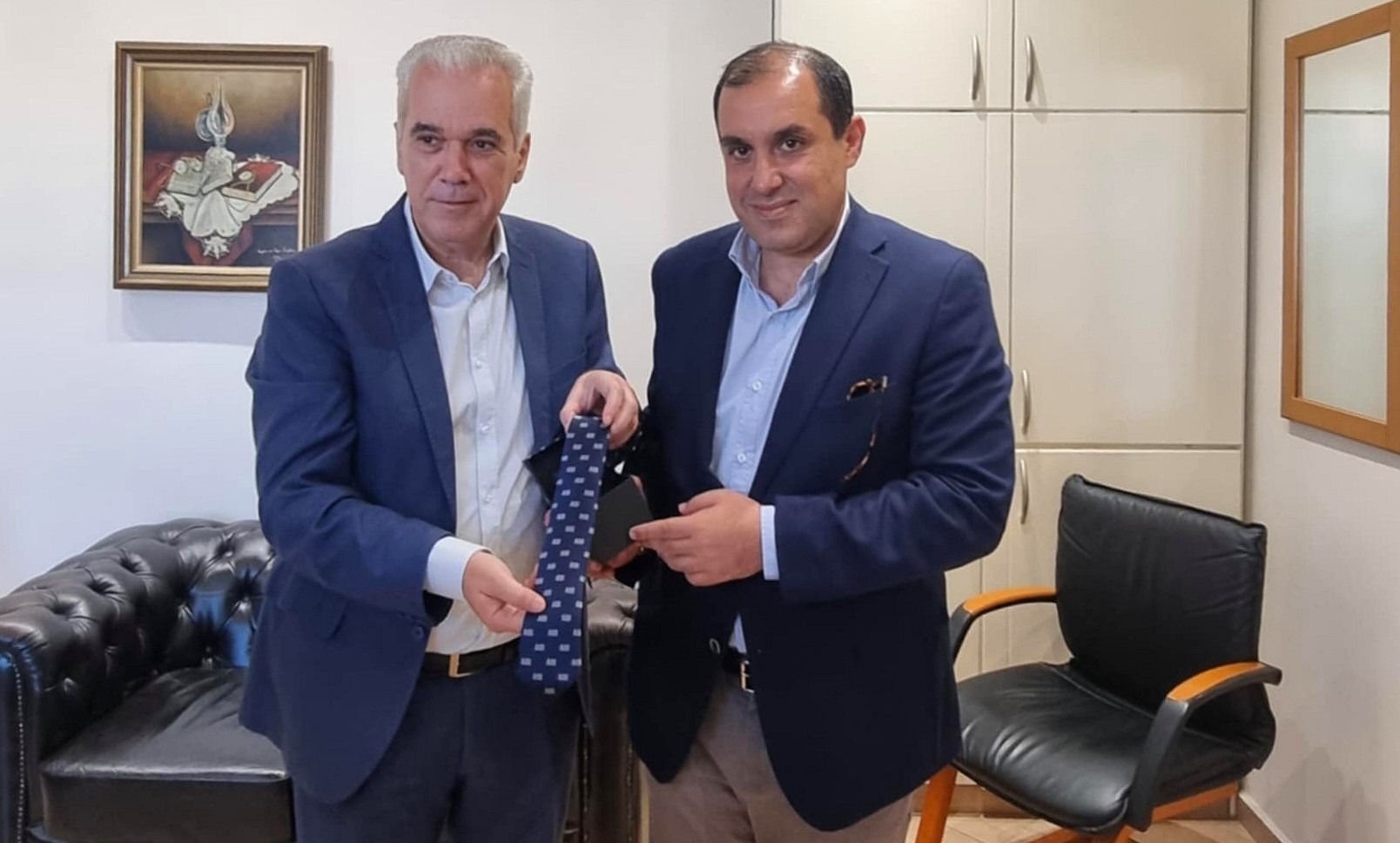 Επίσκεψη-αστραπή του Υφυπουργού Κλιματικής Κρίσης στον ακριτικό Δήμο Σουφλίου