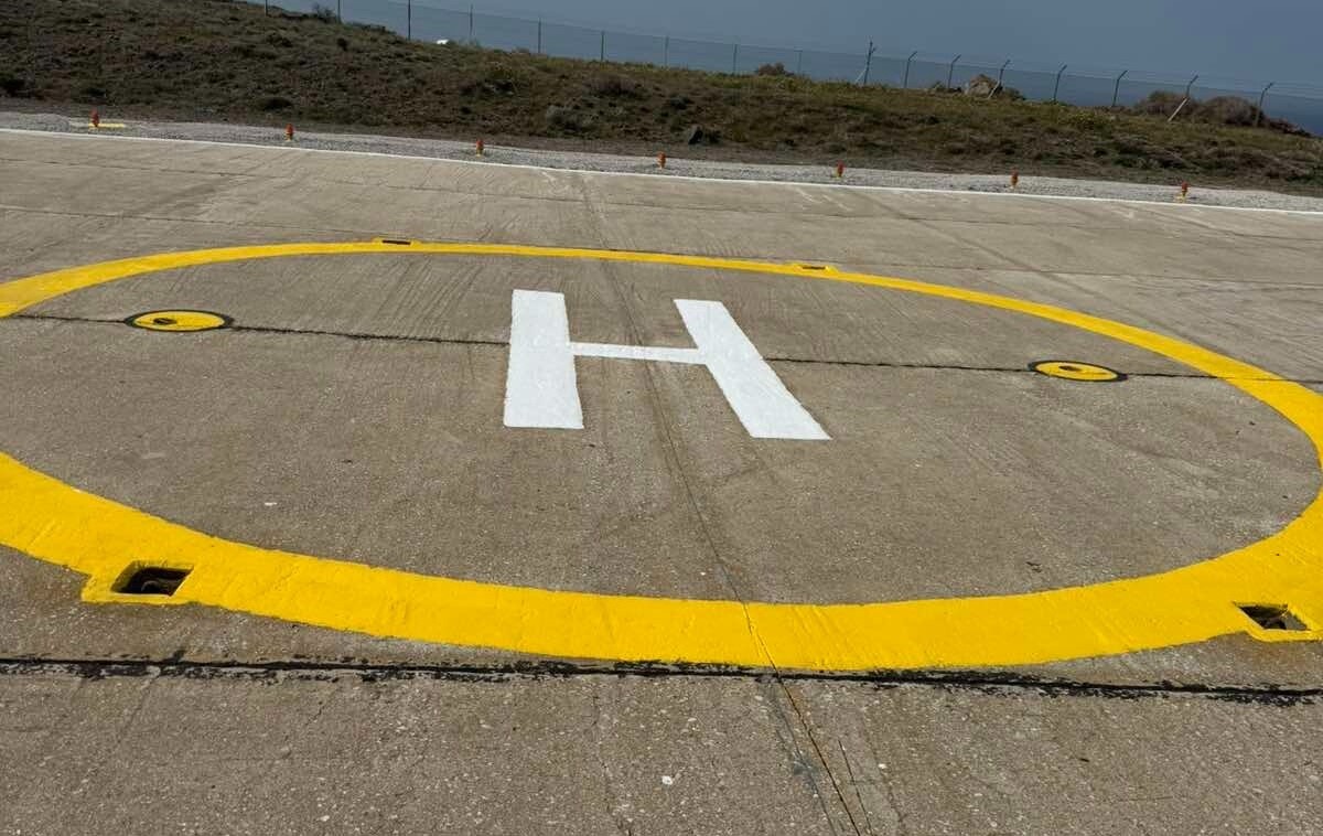 Δ.Θήρας: Επιτέλους ανοίγει ξανά το ελικοδρόμιο Θηρασιάς