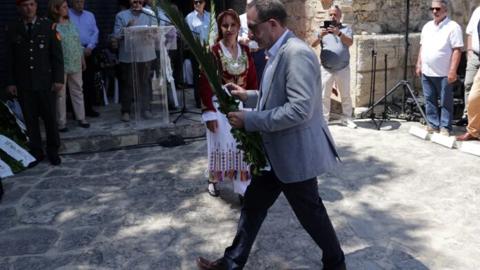 Συγκινητική τελετή μνήμης στη «Στοά Μακάσι» διοργάνωσε η Περιφέρεια Κρήτης