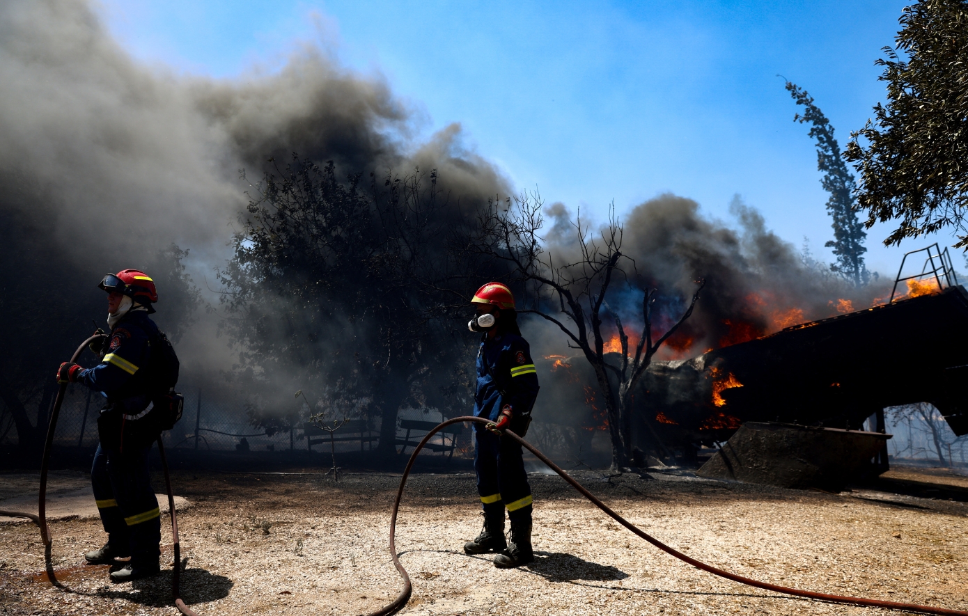 Συναγερμός για πυρκαγιές σήμερα σε Αττική, Εύβοια, Λακωνία και Βόρειο Αιγαίο