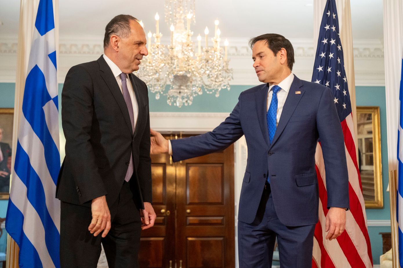 Κρίσιμη συνάντηση Γεραπετρίτη – Ρούμπιο στο περιθώριο της Συνόδου Κορυφής του ΝΑΤΟ – Στο τραπέζι η Μέση Ανατολή