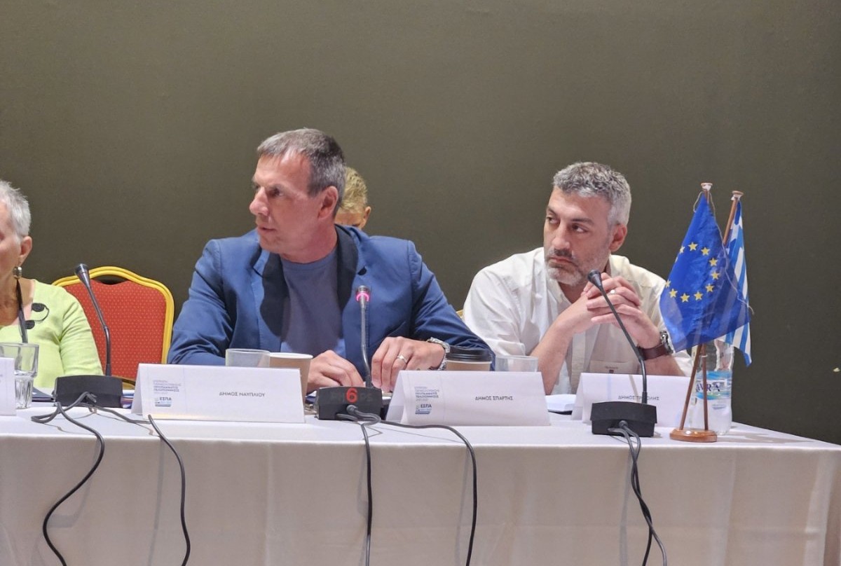 Ο Δήμαρχος Σπάρτης στη Συνεδρίαση για το Πρόγραμμα «Πελοπόννησος 2021-2027»