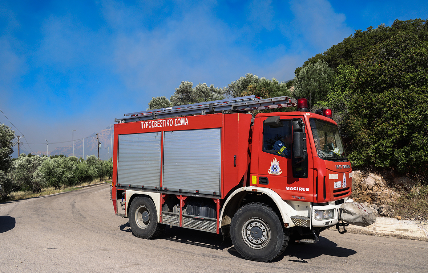 Πυρκαγιά σε αγροτοδασική έκταση στην Αργολίδα