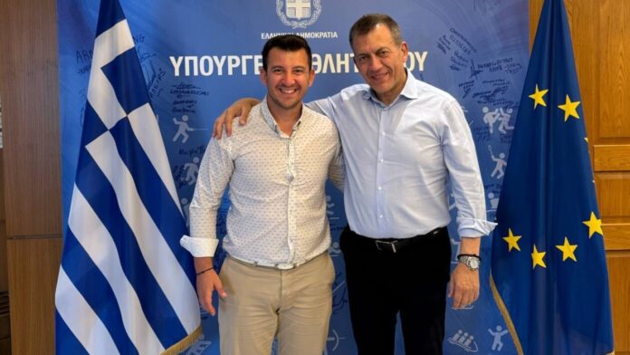 Δ. Αιγιαλείας: Κρίσιμη σύσκεψη Εντεταλμένου Συμβούλου με τον Αναπ. Υπ. Αθλητισμού
