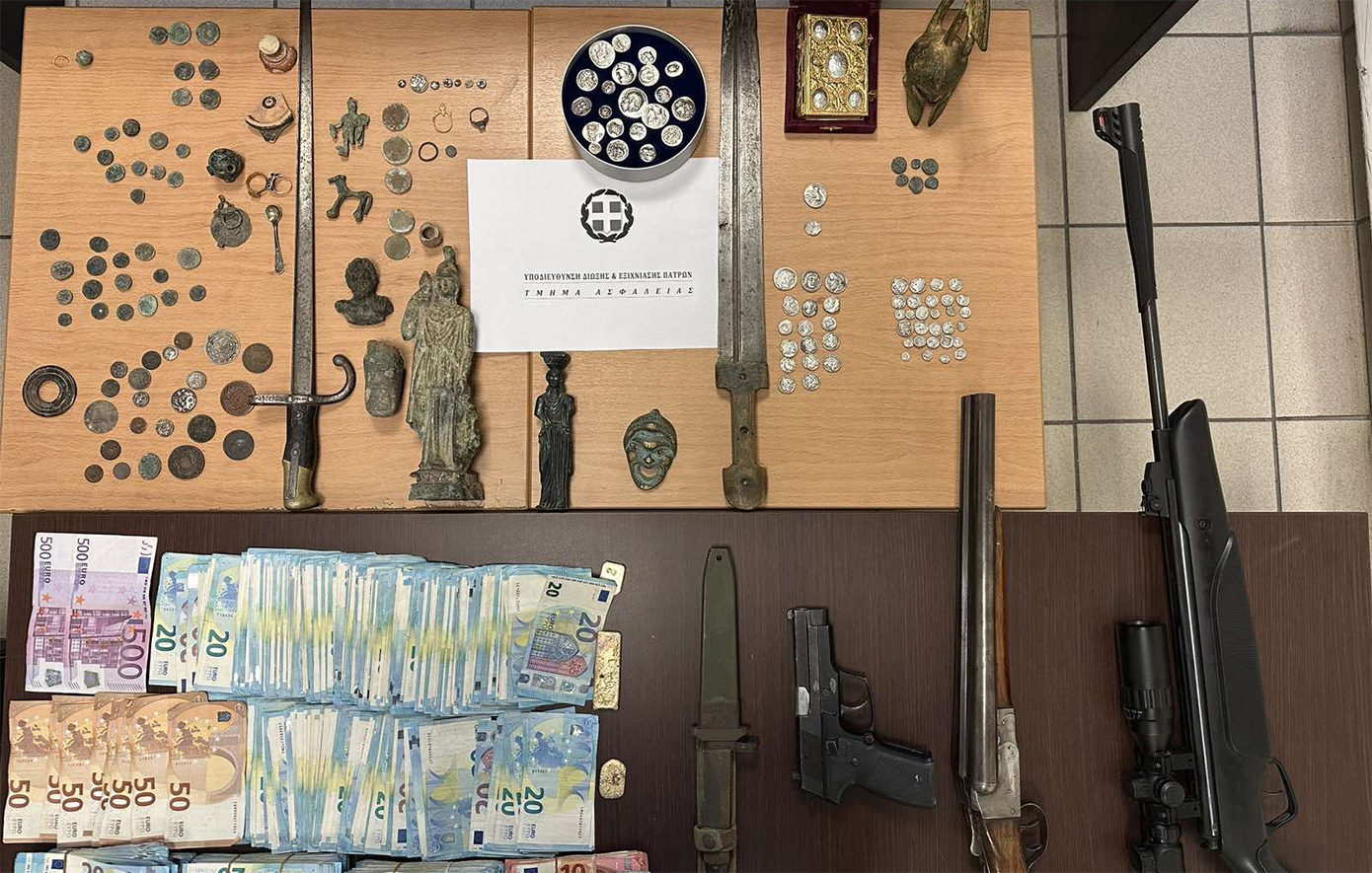 Πώς δρούσε το κύκλωμα αρχαιοκαπηλίας με τα διεθνή πλοκάμια: 39 συλλήψεις, σωφρονιστικός υπάλληλος και αρχαία σε οίκους δημοπρασιών