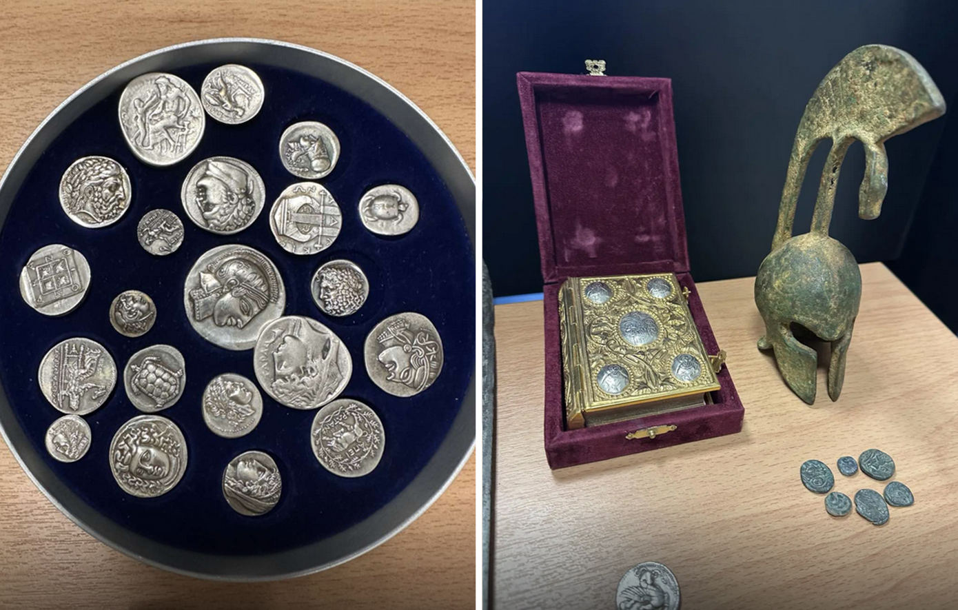 Μεγάλη Επιχείρηση της ΕΛ.ΑΣ.: Εξαρθρώθηκαν διεθνή δίκτυα αρχαιοκαπηλίας – 39 συλλήψεις και 1.800 πολύτιμα αρχαία αντικείμενα