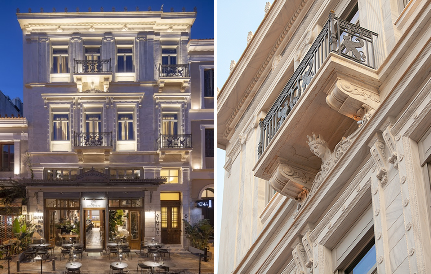 Ένα αρχοντικό του 1890 αναγεννάται στην καρδιά της Αθήνας και μεταμορφώνεται σε διαμάντι φιλοξενίας