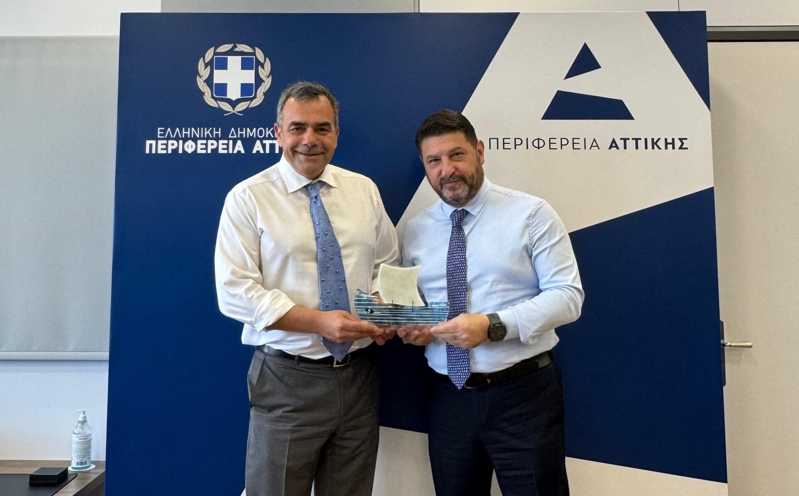 Συνάντηση Ν. Χαρδαλιά με τον Επικεφαλής της Αυτοδιοίκησης Λευκωσίας