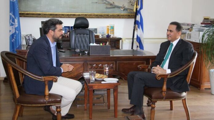 Συνομιλία Δημάρχου Χανίων με τον Διπλωμάτη του Κατάρ