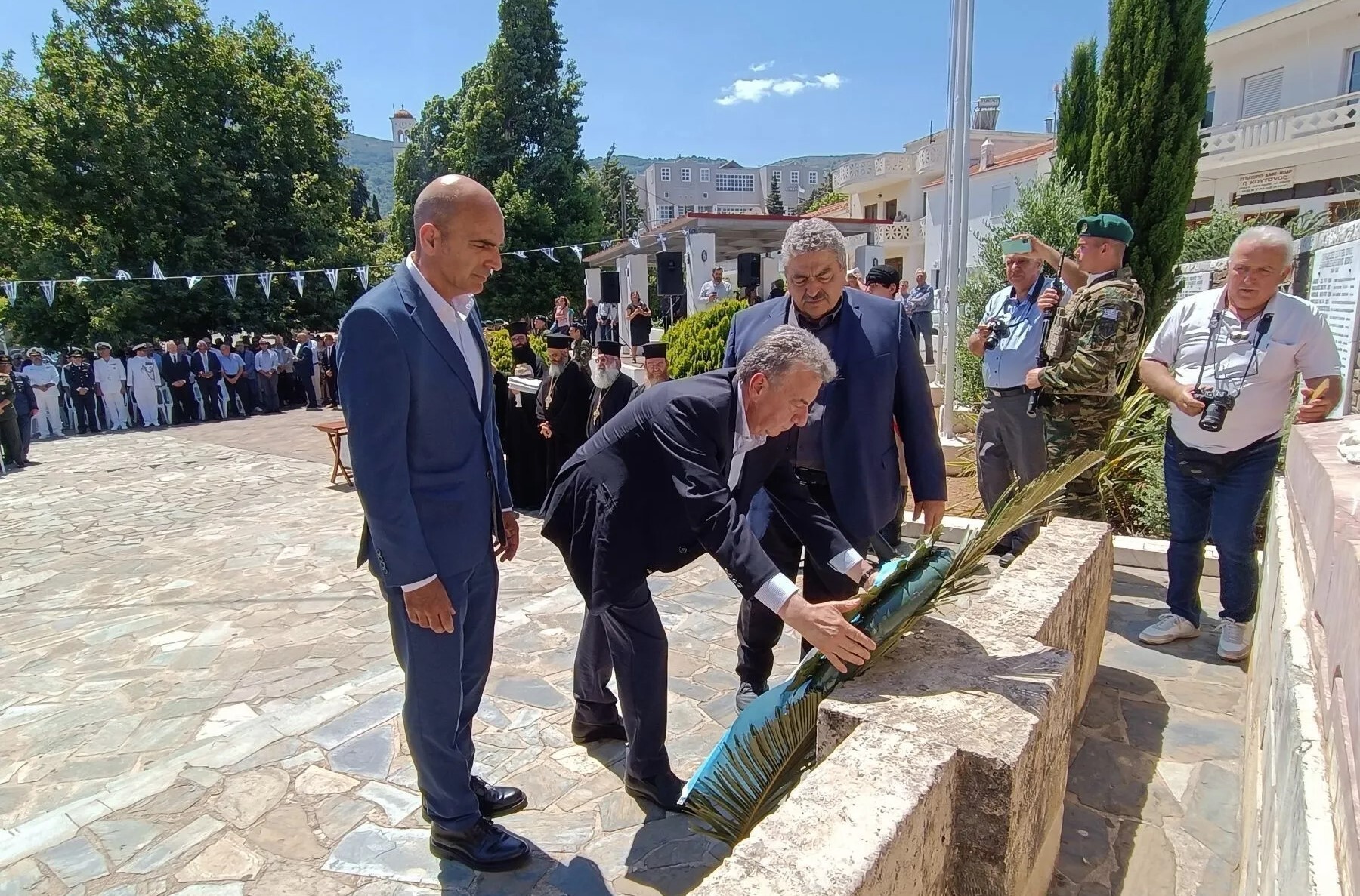 Στ. Αρναουτάκης: «Οι ήρωες της Καντάνου εισήλθαν στο Πάνθεον με μια αθάνατη θυσία»