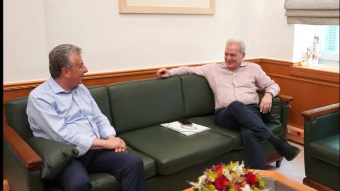 Συνάντηση κορυφής Περιφερειάρχη Κρήτης με τον Δήμαρχο Ηρακλείου