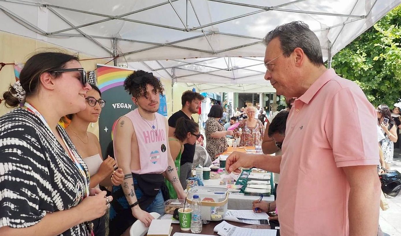 Φάμελλος στο Athens Pride: «Για εμάς, τους προοδευτικούς πολίτες, η ισότητα αποτελεί θεμέλιο της δημοκρατίας»