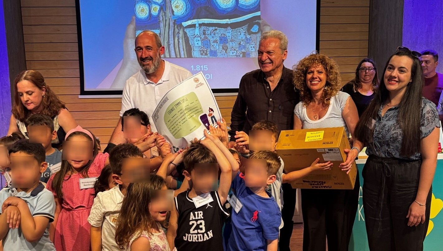 Πρωτοπόρος στην πράσινη επανάσταση η σχολική κοινότητα του Δ. Ηρακλείου Κρήτης