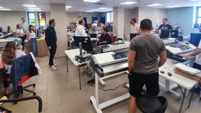Προχωρά ραγδαία η ψηφιακή μεταμόρφωση αρχείων της Υπηρεσίας Δόμησης Καλαμάτας