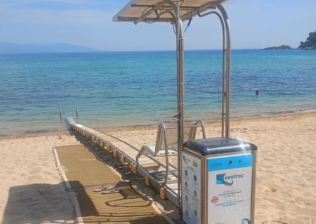 Δ.Καβάλας: Κονδύλι-ανάσα για απρόσκοπτη πρόσβαση ΑμεΑ σε παραλίες