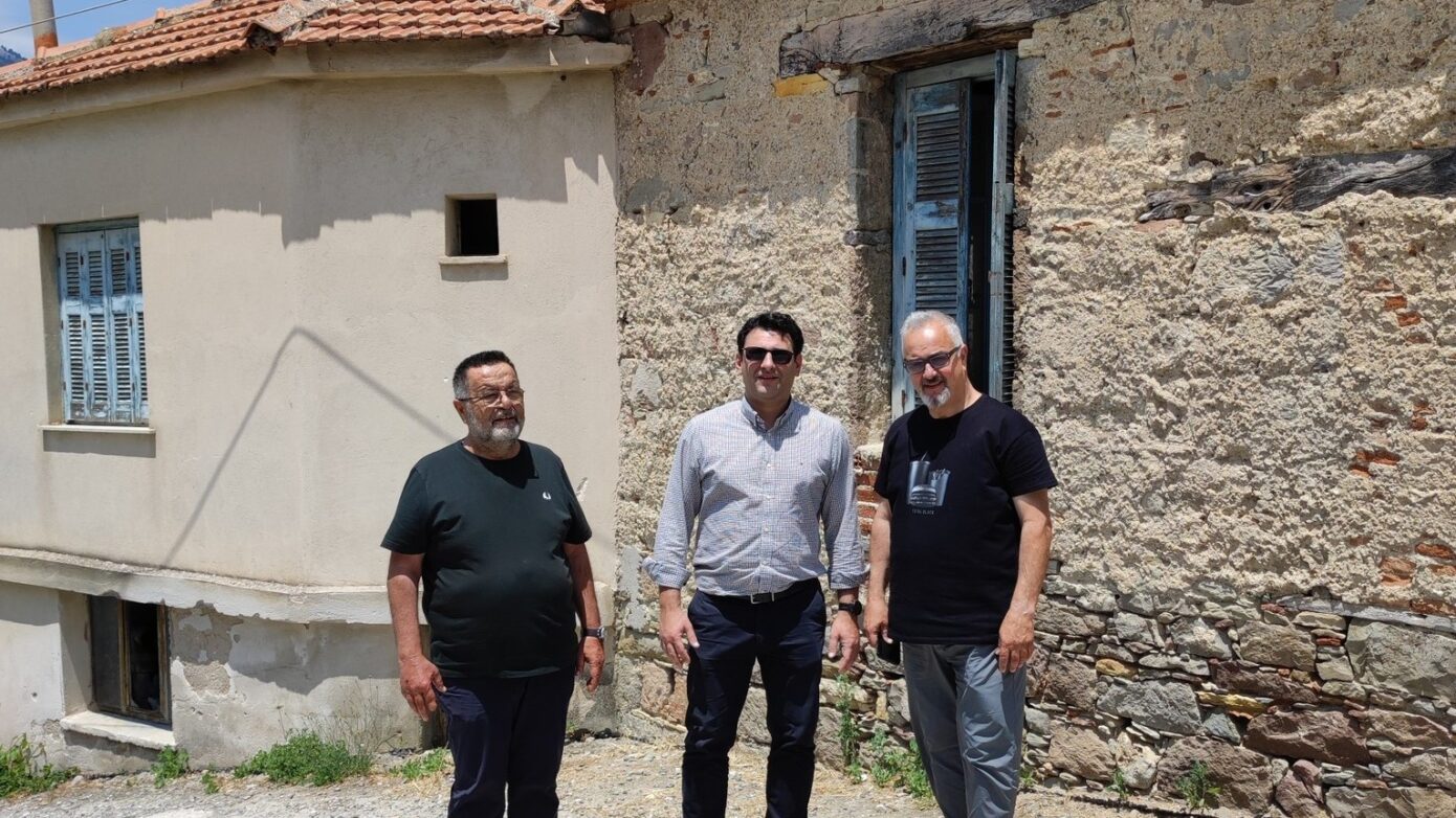 Δ. Κύμης – Αλιβερίου: Oι Κονίστρες μεταμορφώνονται με εντυπωσιακή πλατεία και βιβλιοθήκη