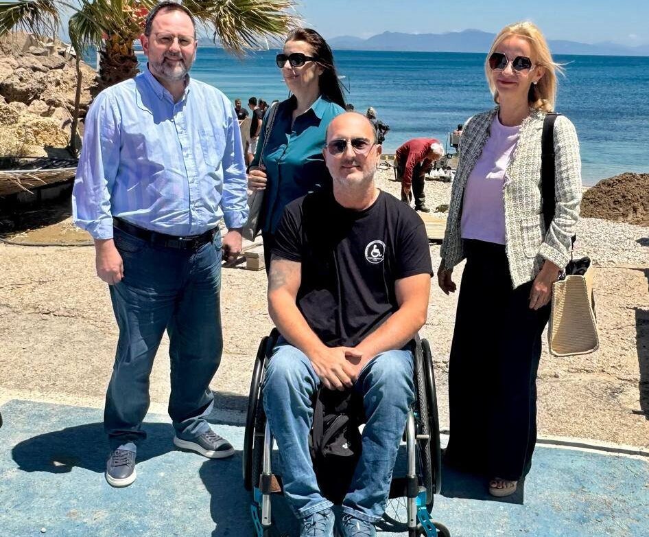 Ν. Κοροβέσης: Η προσβασιμότητα στις παραλίες της Ηλείας αντανακλά πολιτισμικό επίπεδο