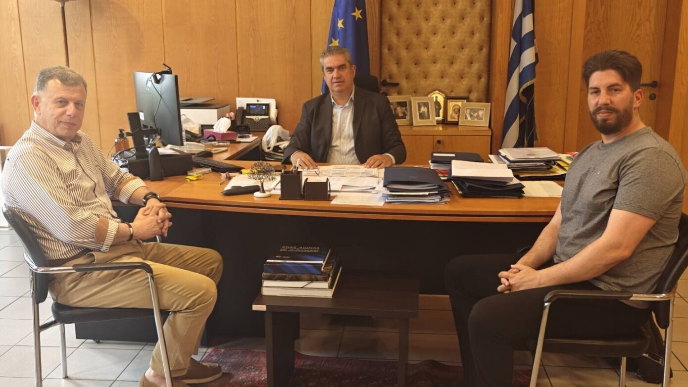 Συνάντηση Δημάρχου και Προέδρου ΔΕΥΑ Κω στο Υπουργείο Υποδομών