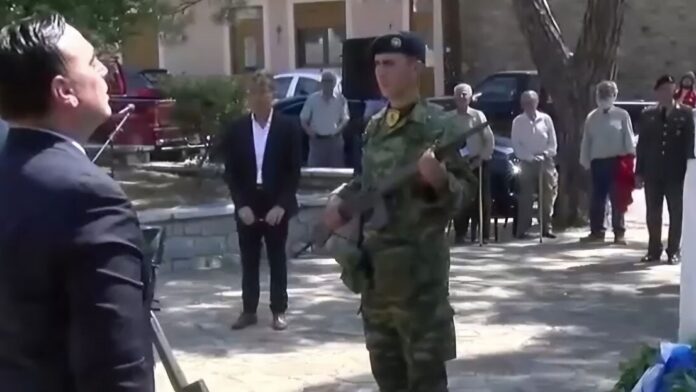 Ο Αντιπ. Λακωνίας στην εκδήλωση μνήμης του Ολοκαυτώματος των Αγίων Αναργύρων